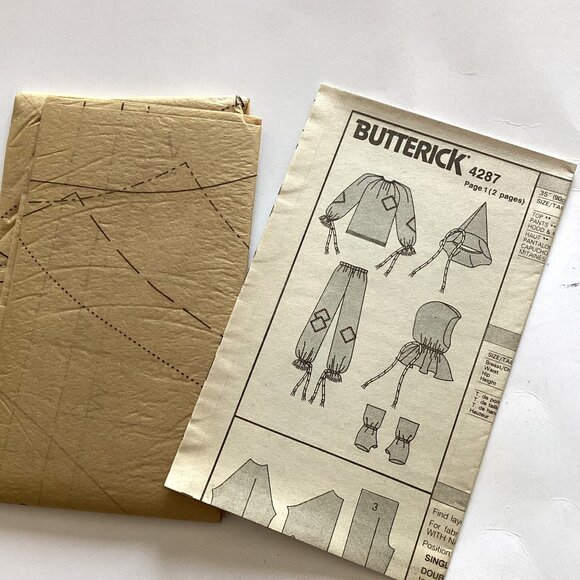 Simplicity Uncut Sewing Patterns 4287 & 0649 Kids Fall Halloween Costumes - Picture 4 of 7